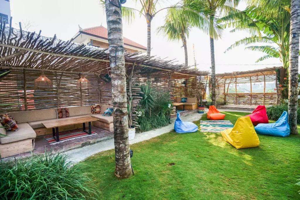 coworking space in tropical location