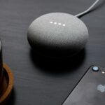 smart speaker on table