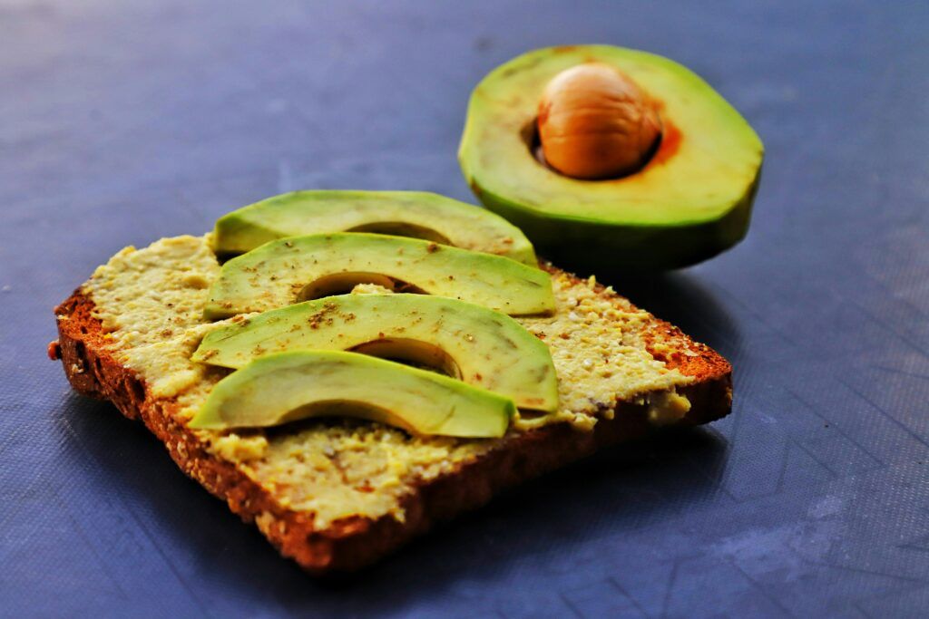 avocado toast on plate