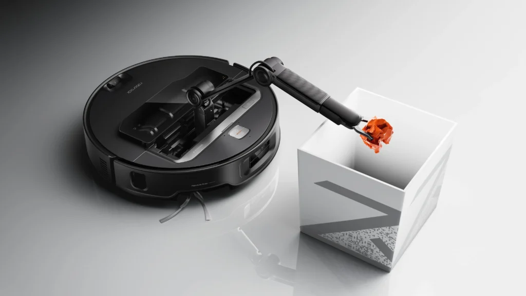 amazon smart home gadgets - robot vacuum in action