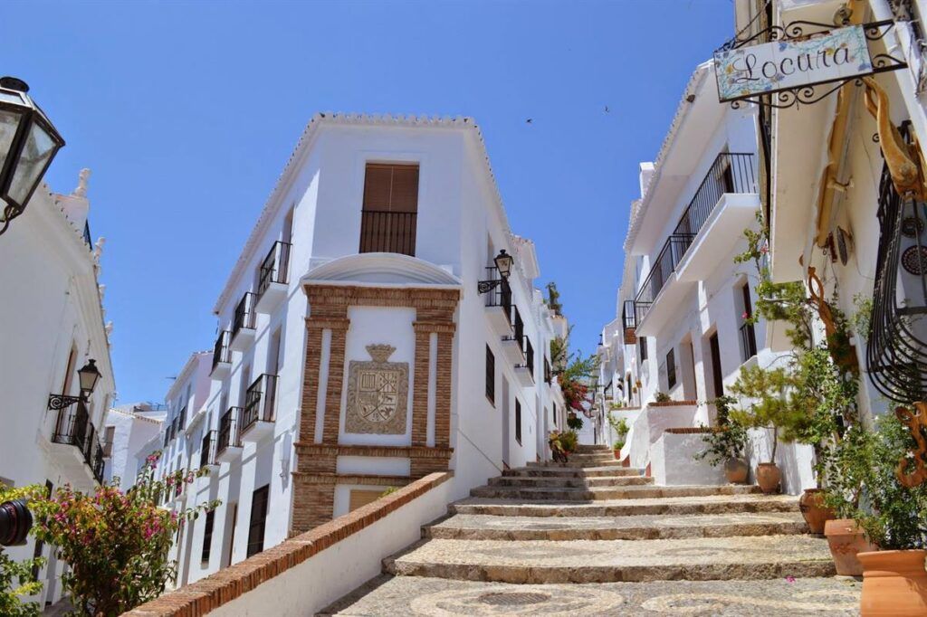 Frigiliana white houses