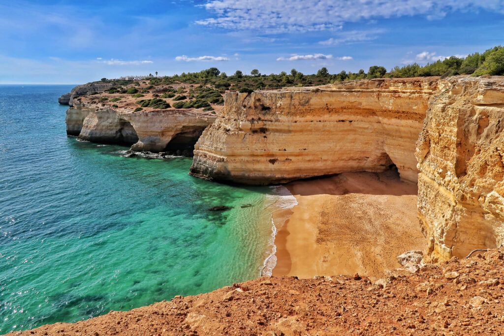 Algarve cliffs and beaches