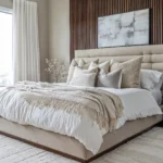 minimalist bedroom with neutral tones