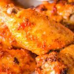 chicken wings close-up
