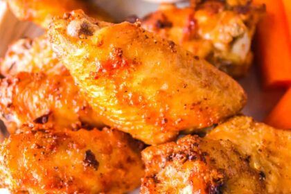 chicken wings close-up