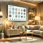 cozy smart home interior